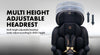 [CROLLA] MAX SHINE GOLD BOOSTER SEAT FROM 1 YEAR TO 12 YEARS + 3 YEARS WARRANTY