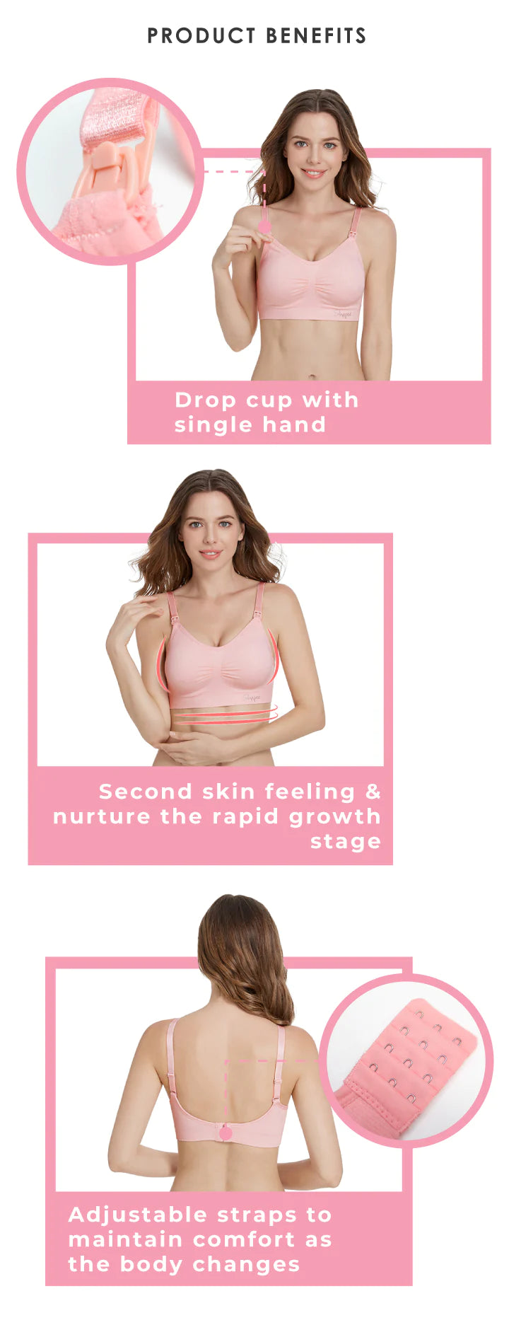 Shapee Luxe Nursing Bra-Product Introduction 