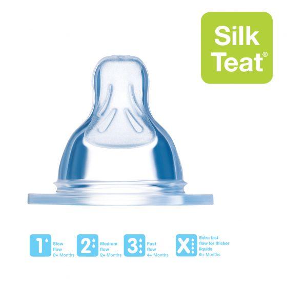 MAM Ultivent Silk Bottle Teat (2pack)