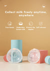 Boboduck Wearable Silicone Breast Milk Collector [2pcs][35mm]
