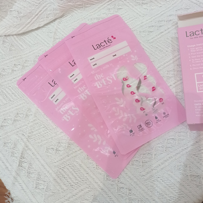 Lacte Storage Bags FREE BRA PAD 4PCS Lacte Thermal Sensor Breastmilk Storage Bag (6oz/180ml) (25pcs)