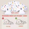 Anti Flat Cotton Baby Head Shaping Pillow with Bolsters