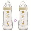 SHOCKING SALE 30% OFF MAM Easy Active Baby Bottle 330ml (Twin Pack)