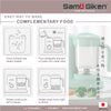 Samu Giken 4 in 1 Baby Food Processor