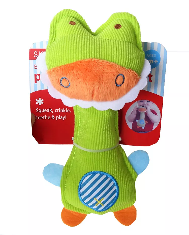 Cute Baby Animal Stick Rattle Toy