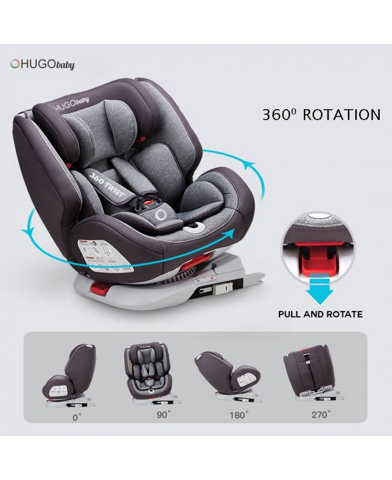 Hugo 360 Twist Car Seat Fabulous Mom - Main Image