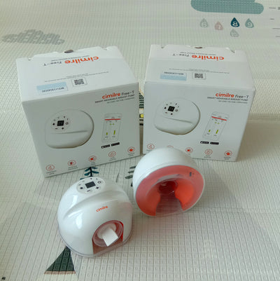 CLEARANCE PROMO Cimilre C1 Free-T Wearable Wireless Handsfree Breast Pump+ FREE GIFT MILK COLLECTOR