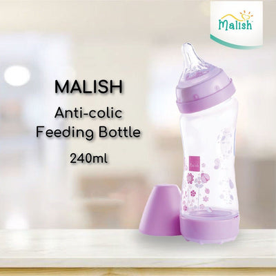 MALISH Anti-Colic Feeding Bottle (240ml)