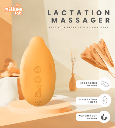 Shapee Lactation Massager Milkee Lab (1 Year Warranty)
