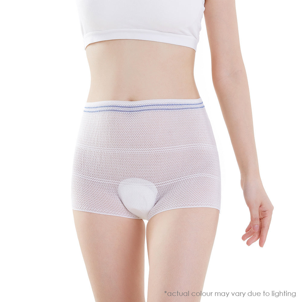 Seamless Mesh Knit Spa Underwear Postpartum