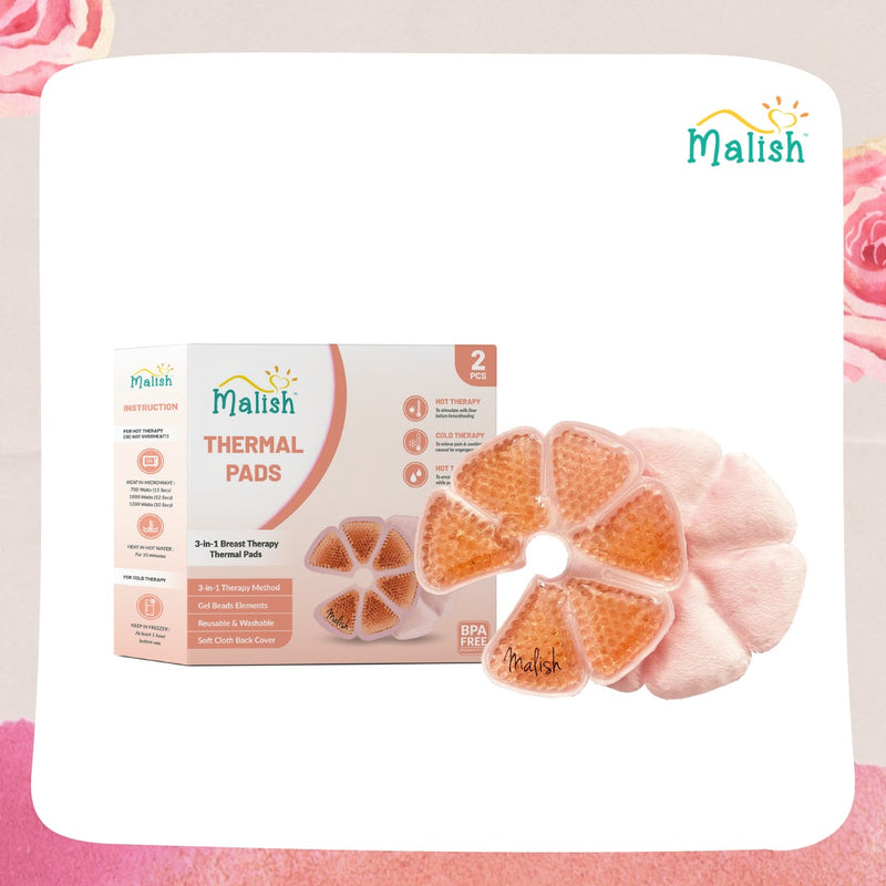 Malish 3-in-1 Breast Therapy Thermal Pads