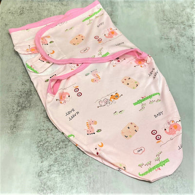 [SWADDLEME] Baby Swaddle Adjustable Infant Wrap Velcro Zip Swaddle