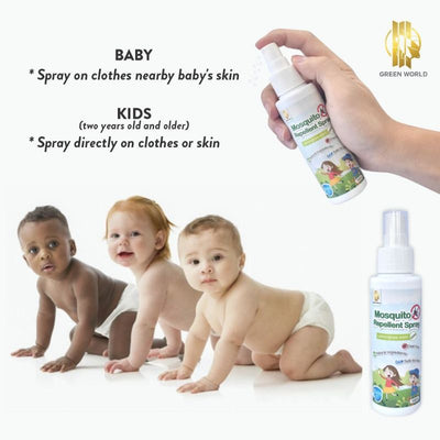 Kids Mosquito Repellent Cream and Spray