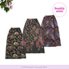 Confinement Sarung Skirt With Elastic (Kain Batik Berpantang Siap Jahit Bergetah)