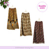 Confinement Sarung Skirt With Elastic (Kain Batik Berpantang Siap Jahit Bergetah)