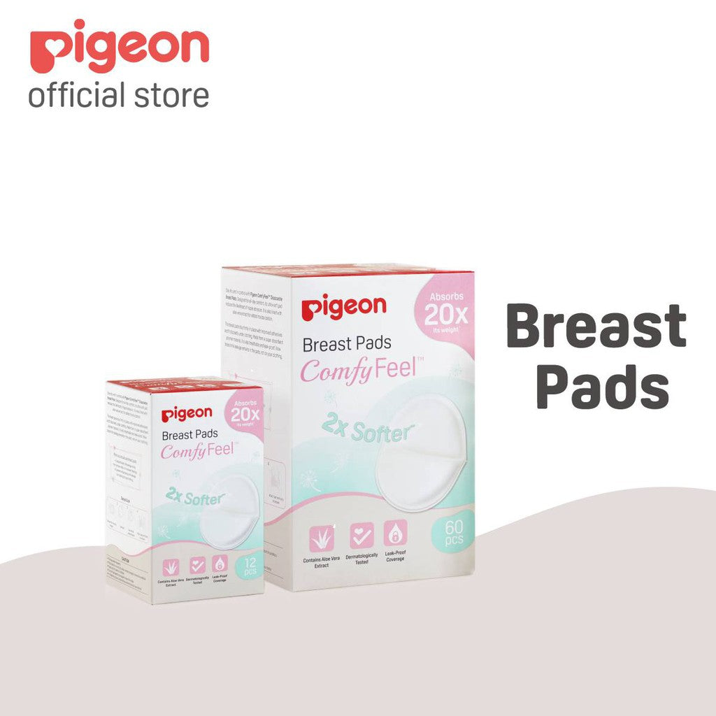 Pigeon Breast Pads Comfyfeel 60pcs – Kiddy Palace