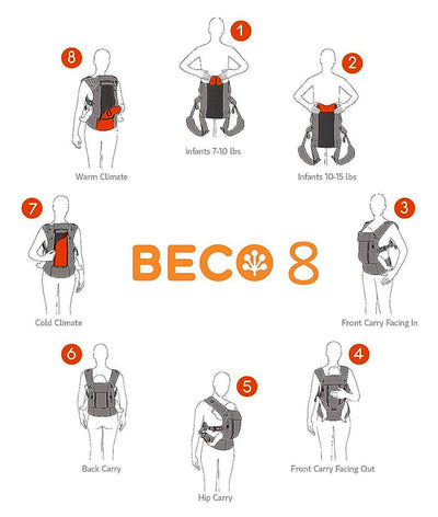 Beco 8 Baby Carrier [Assorted]