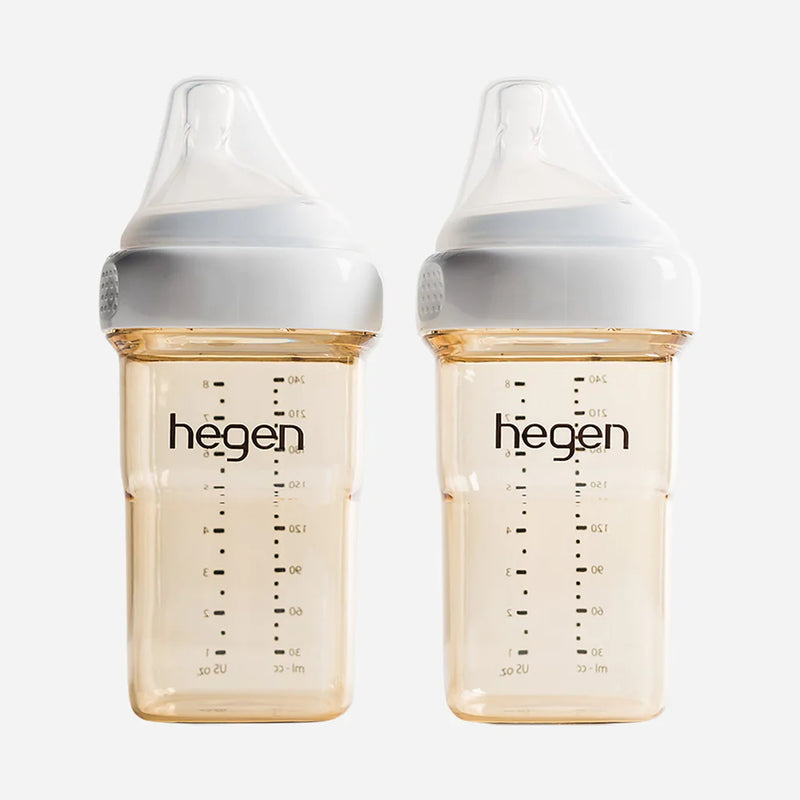 Hegen PCTO™ 150ml/5oz 240ml/8oz Feeding Bottle PPSU (Single/Twin Pack)