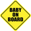 Baby on board sticker