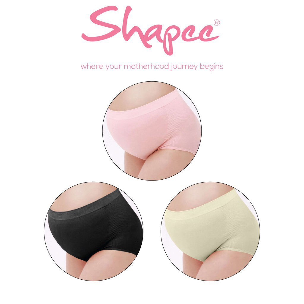 4pcs Maternity High Waist Supportive & Comfortable Triangle Panties